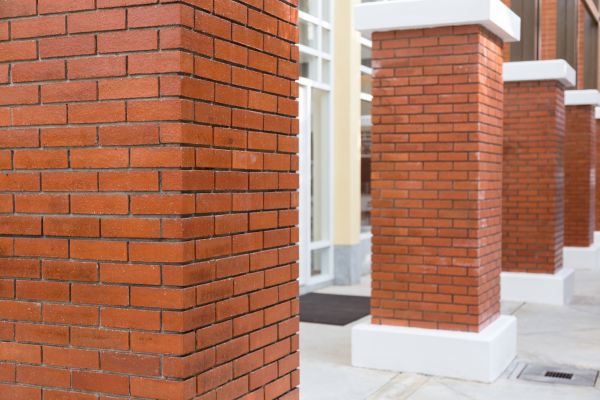 Brick Column Installation in Sylvania