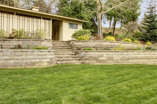 Retaining Wall Construction in Sylvania