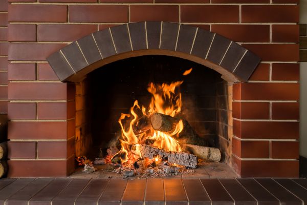 Brick Fireplace Installation in Sylvania