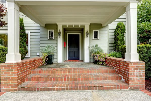 Front Porch Masonry Repair in Sylvania