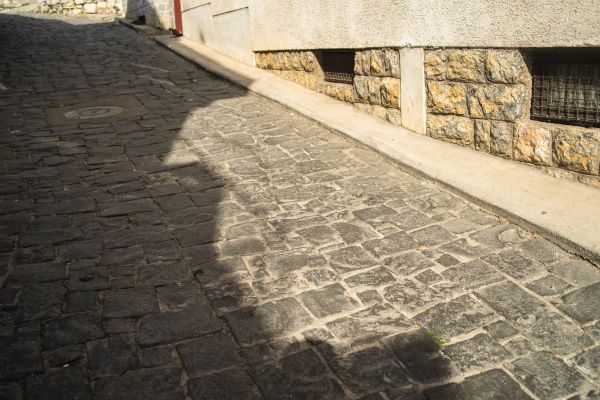 Stone Sidewalk Repair in Sylvania