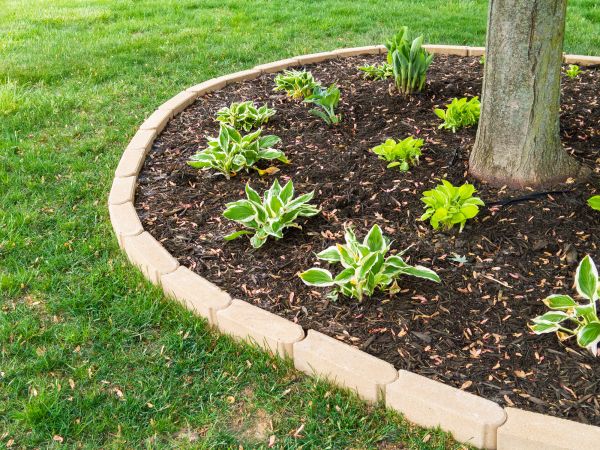 Stone Border Installation in Sylvania
